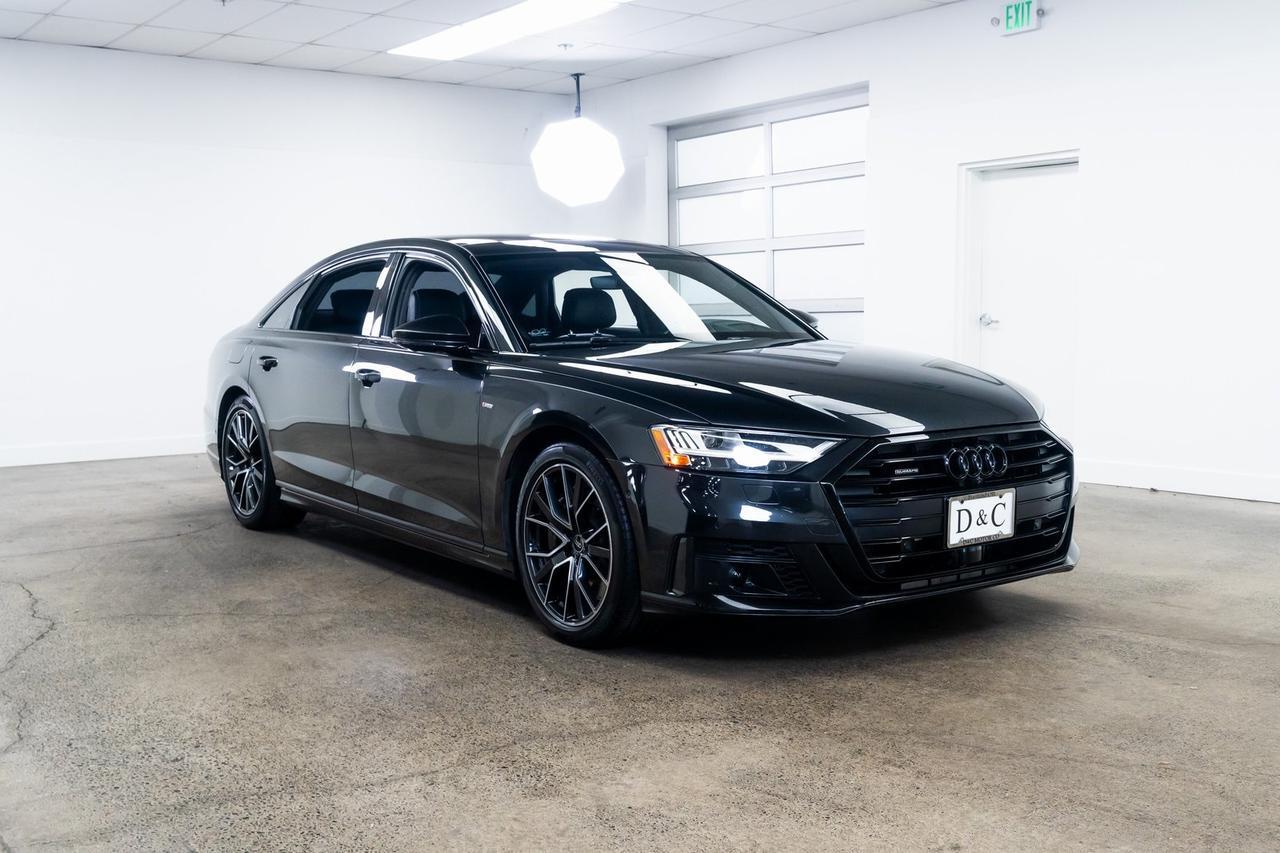 2021 Audi A8 4.0 Vented Seats Luxury Package Black Optic Package Portland OR