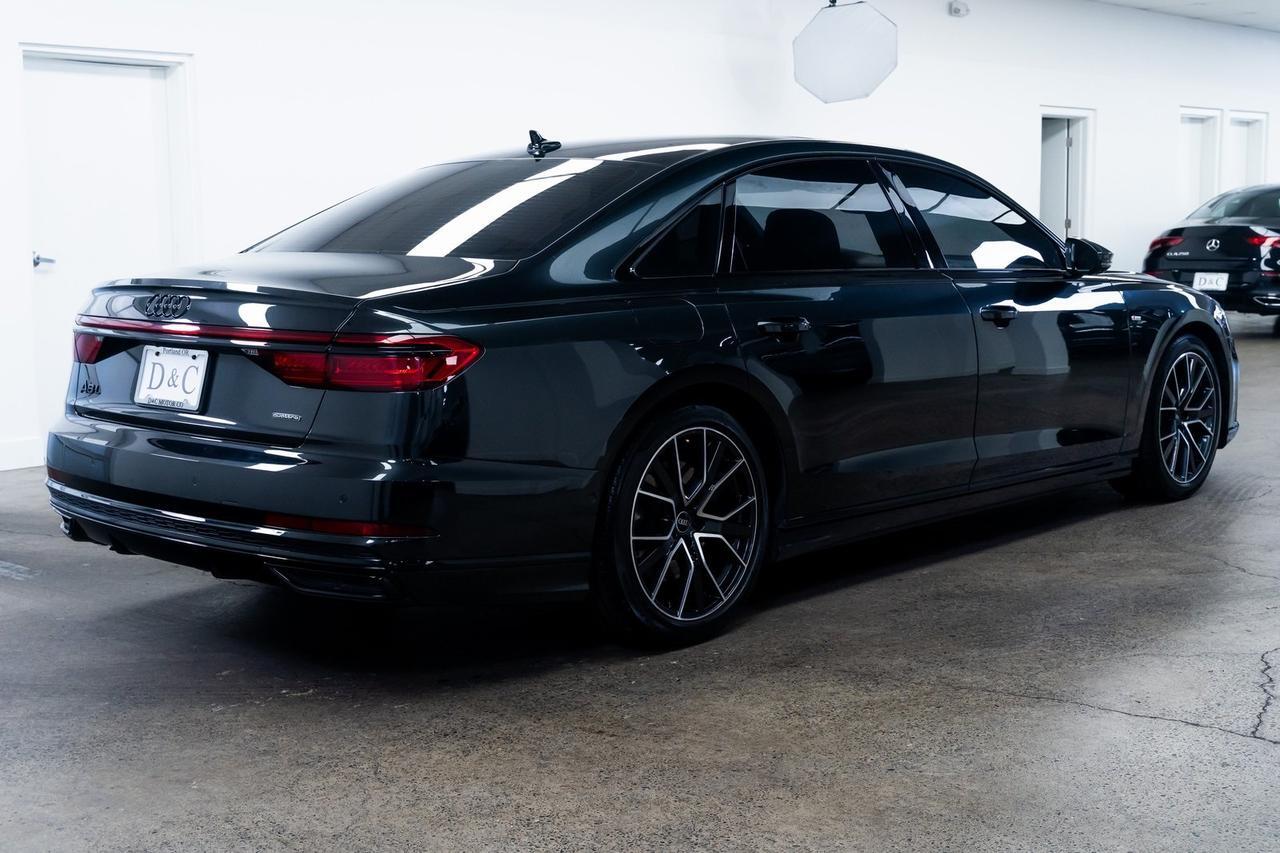 2021 Audi A8 4.0 Vented Seats Luxury Package Black Optic Package Portland OR