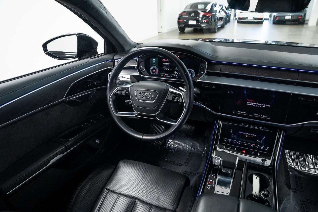 2021 Audi A8 4.0 Vented Seats Luxury Package Black Optic Package Portland OR