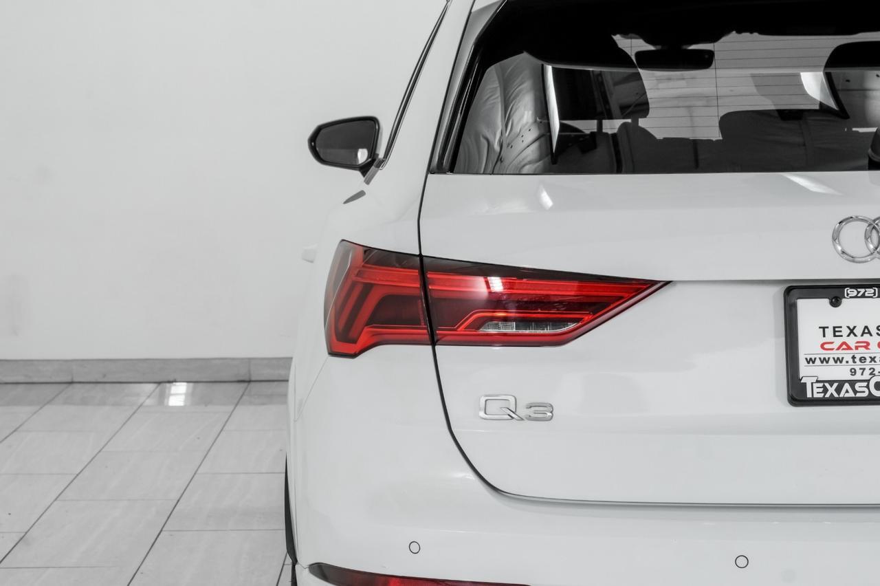 2021 Audi Q3 2.0T S-LINE PREMIUM QUATTRO BLIND SPOT PANORAMA LEATHER HEATED SEATS REAR CAMERA Carrollton TX