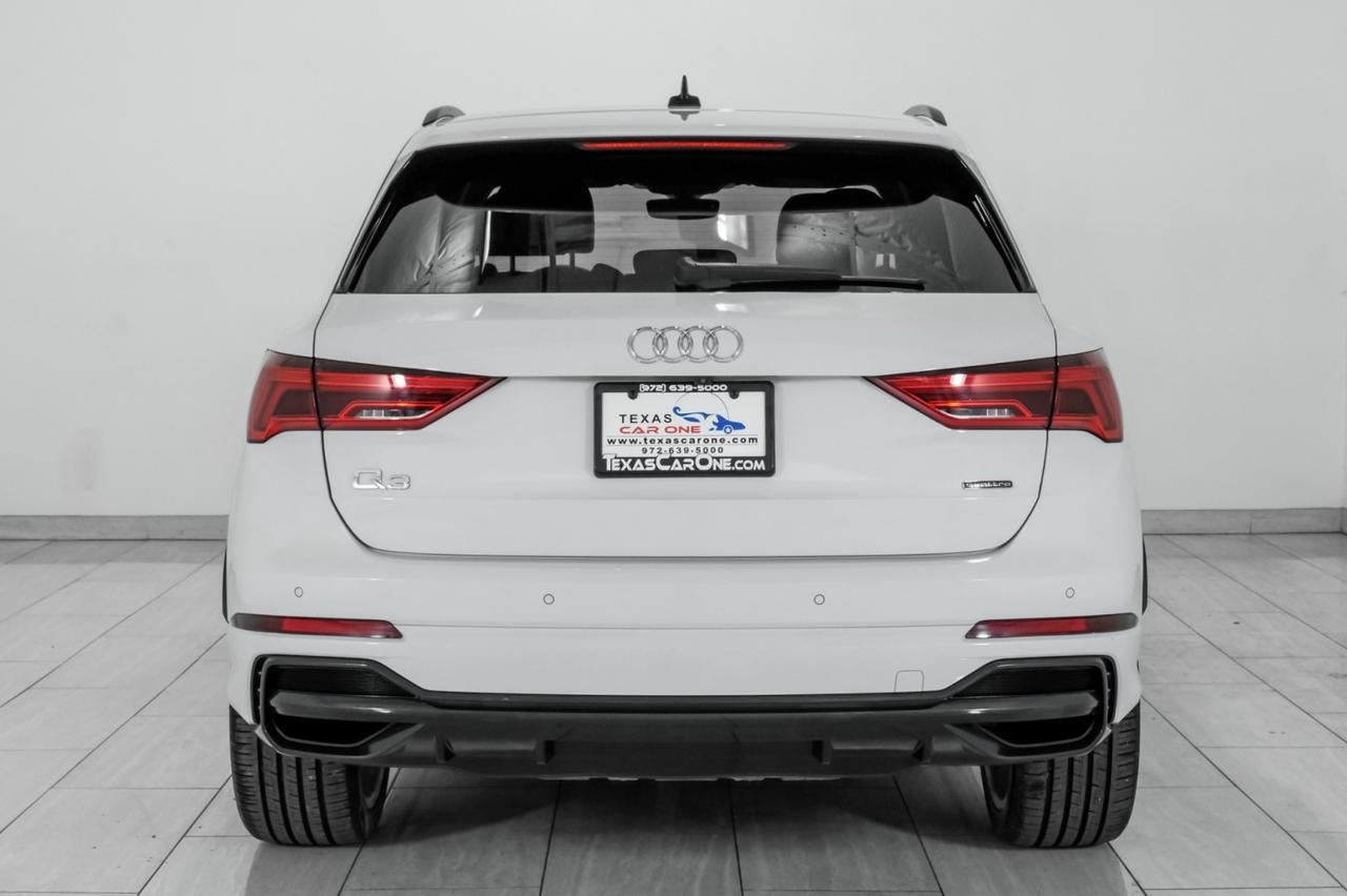 2021 Audi Q3 2.0T S-LINE PREMIUM QUATTRO BLIND SPOT PANORAMA LEATHER HEATED SEATS REAR CAMERA Carrollton TX