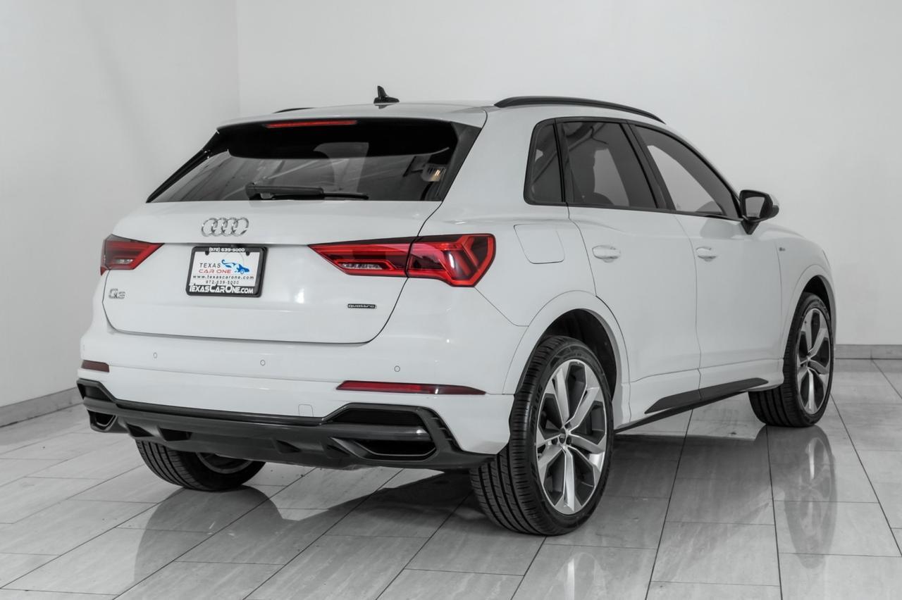 2021 Audi Q3 2.0T S-LINE PREMIUM QUATTRO BLIND SPOT PANORAMA LEATHER HEATED SEATS REAR CAMERA Carrollton TX