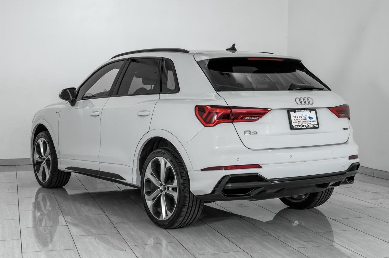 2021 Audi Q3 2.0T S-LINE PREMIUM QUATTRO BLIND SPOT PANORAMA LEATHER HEATED SEATS REAR CAMERA Carrollton TX