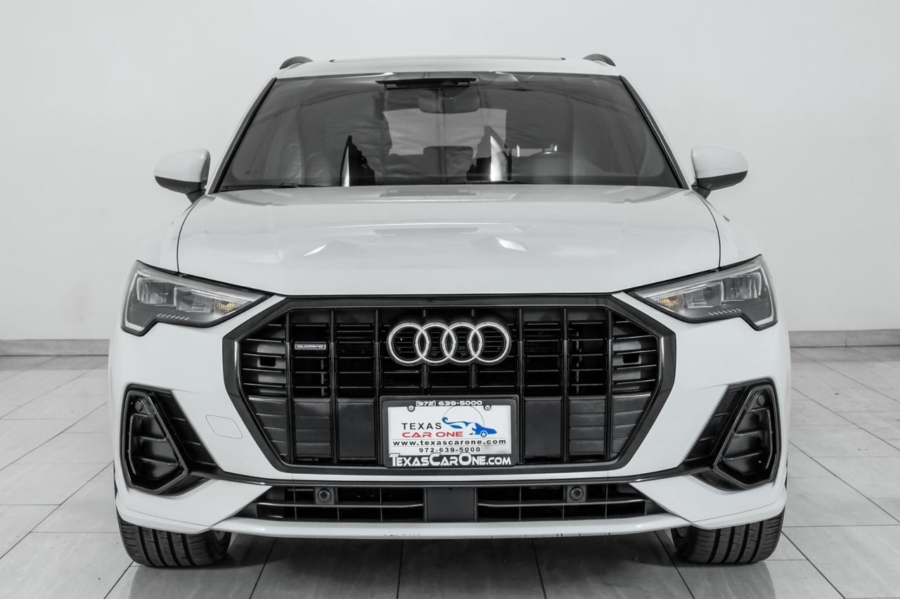 2021 Audi Q3 2.0T S-LINE PREMIUM QUATTRO BLIND SPOT PANORAMA LEATHER HEATED SEATS REAR CAMERA