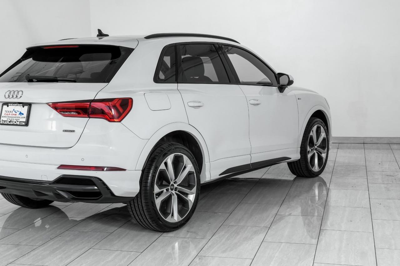 2021 Audi Q3 2.0T S-LINE PREMIUM QUATTRO BLIND SPOT PANORAMA LEATHER HEATED SEATS REAR CAMERA Carrollton TX