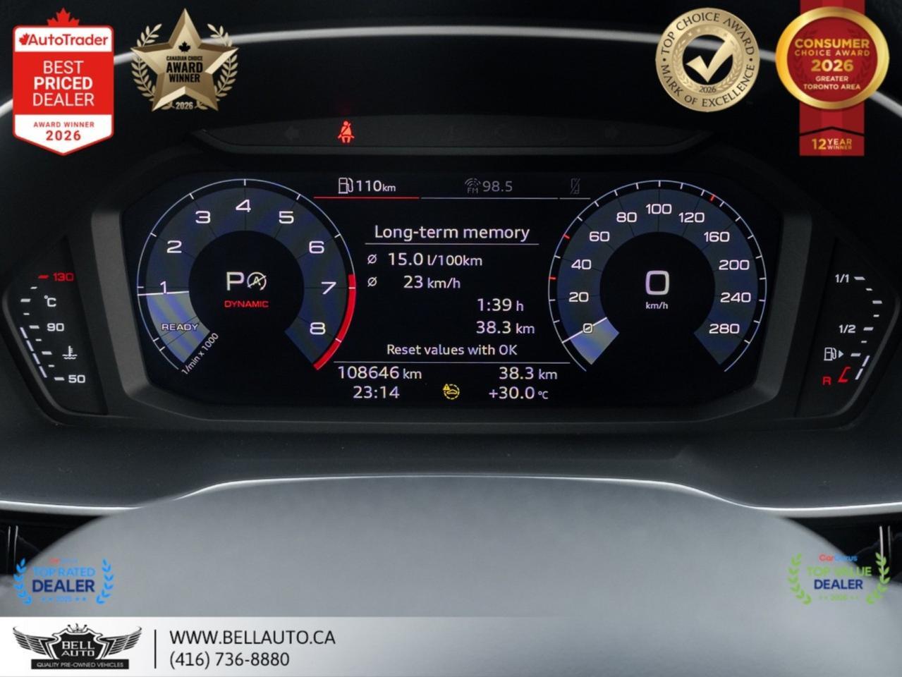 2021 Audi Q3 Komfort | B.CAM | PANO | LTHR | NOACCIDENT Toronto ON