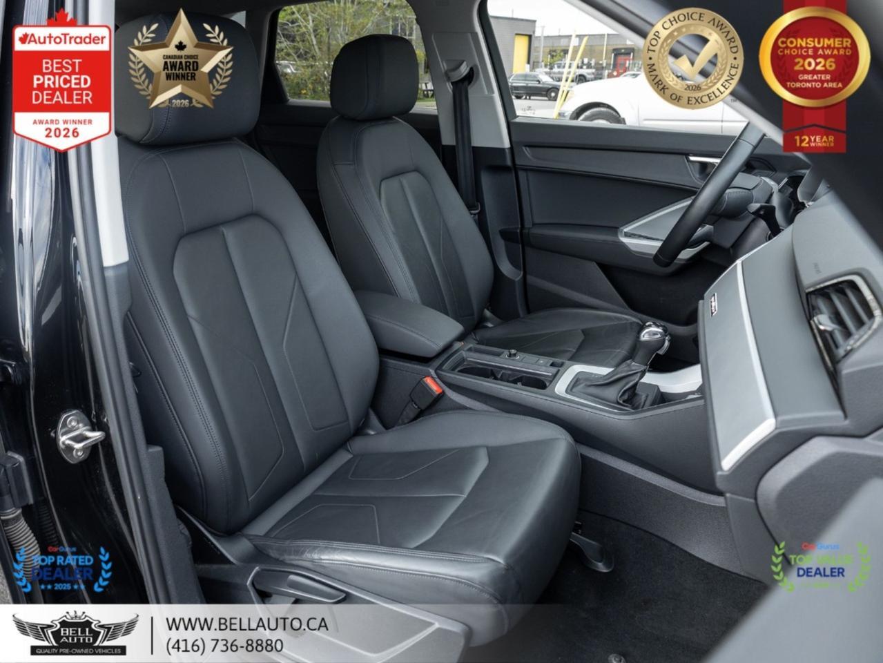 2021 Audi Q3 Komfort | B.CAM | PANO | LTHR | NOACCIDENT Toronto ON