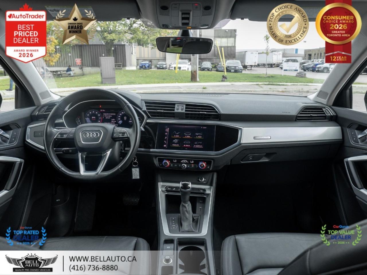 2021 Audi Q3 Komfort | B.CAM | PANO | LTHR | NOACCIDENT Toronto ON
