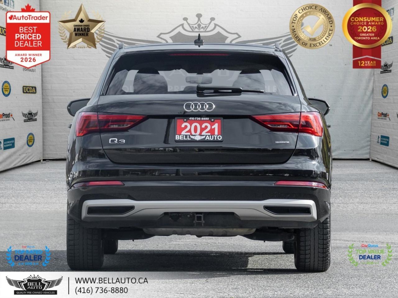 2021 Audi Q3 Komfort | B.CAM | PANO | LTHR | NOACCIDENT Toronto ON