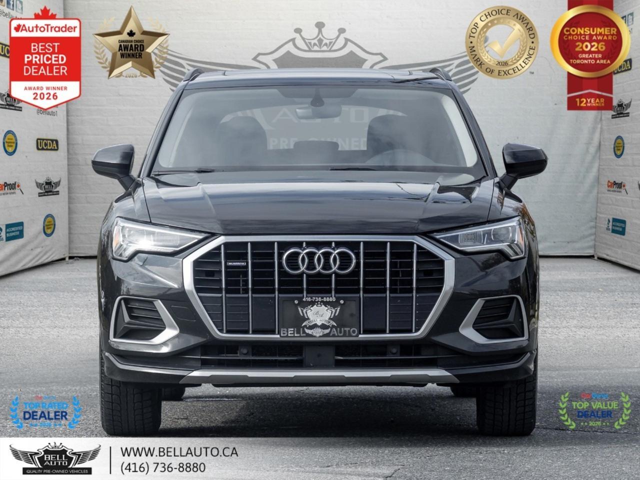 2021 Audi Q3 Komfort | B.CAM | PANO | LTHR | NOACCIDENT Toronto ON