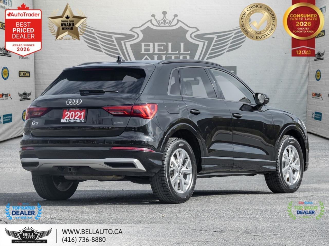 2021 Audi Q3 Komfort | B.CAM | PANO | LTHR | NOACCIDENT Toronto ON