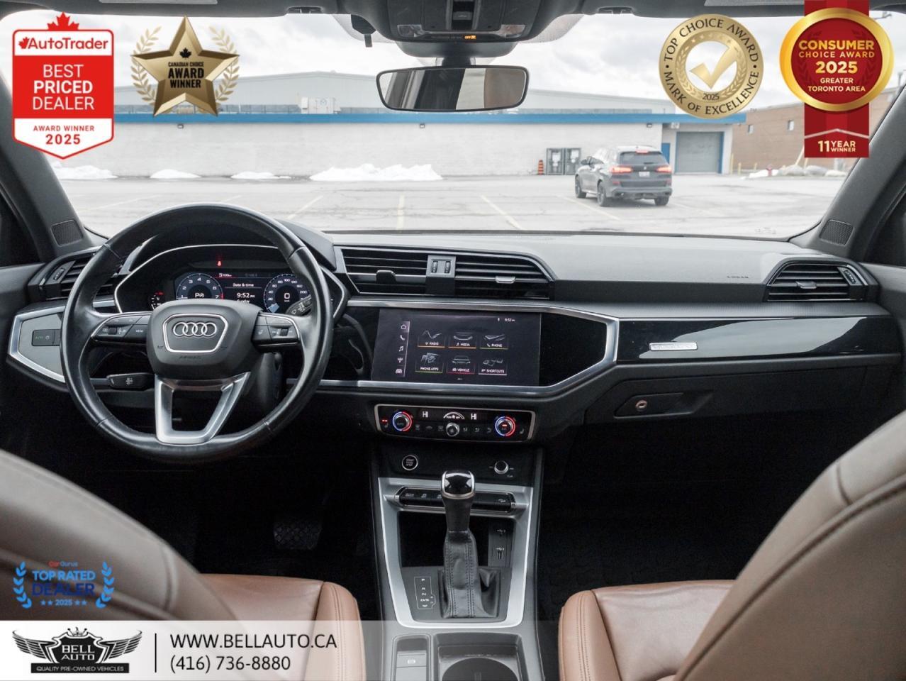 2021 Audi Q3 Komfort | QUATTRO | KEYLESS | PANO | B.CAM | NOACCIDENT Toronto ON