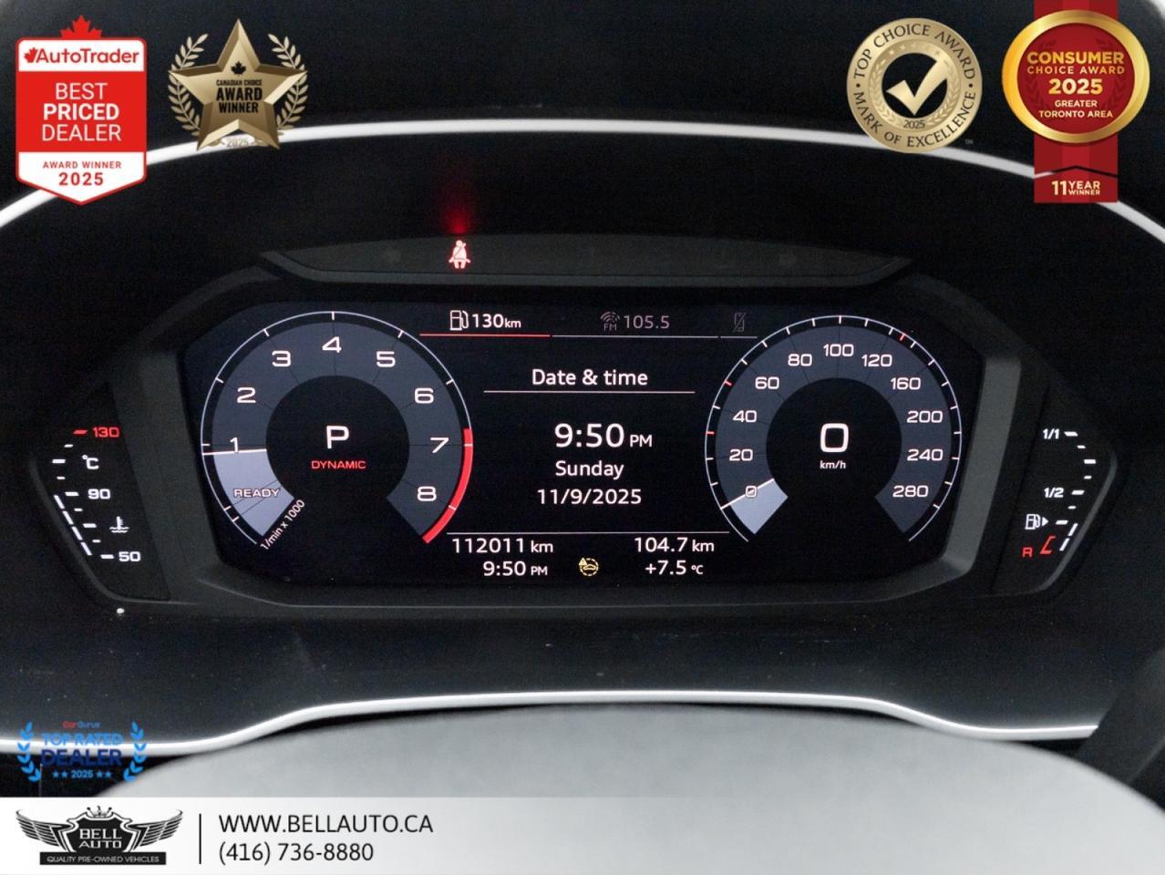 2021 Audi Q3 Komfort | QUATTRO | KEYLESS | PANO | B.CAM | NOACCIDENT Toronto ON