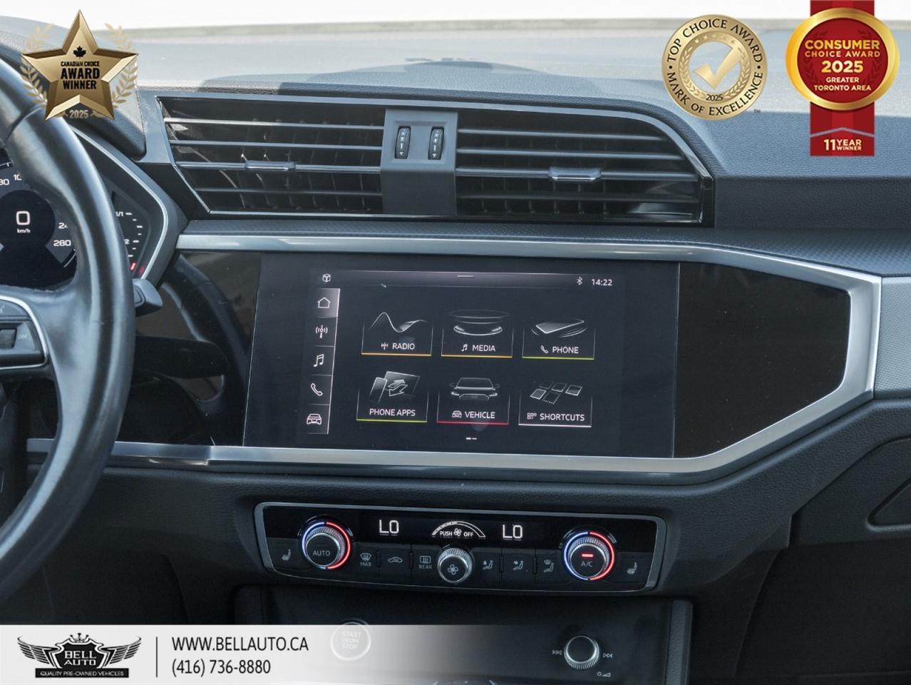 2021 Audi Q3 Progressiv 45TFSI | S-LINE | PANOROOF | DIGITALDASH | LEATHER | NOACCIDENT Toronto ON