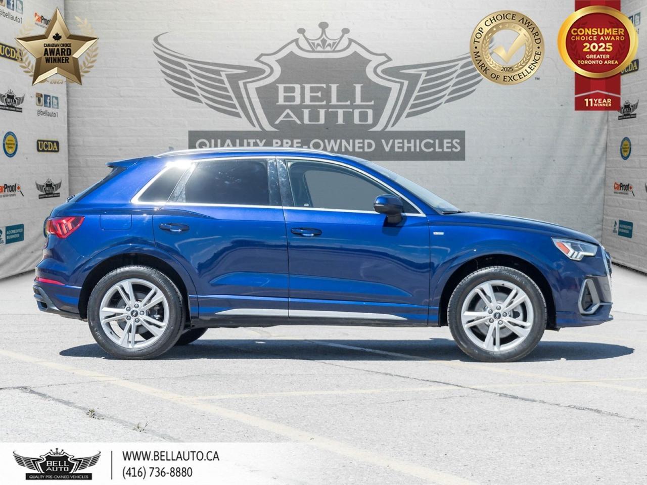 2021 Audi Q3 Progressiv 45TFSI | S-LINE | PANOROOF | DIGITALDASH | LEATHER | NOACCIDENT Toronto ON