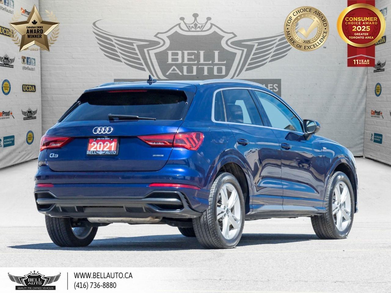 2021 Audi Q3 Progressiv 45TFSI | S-LINE | PANOROOF | DIGITALDASH | LEATHER | NOACCIDENT Toronto ON