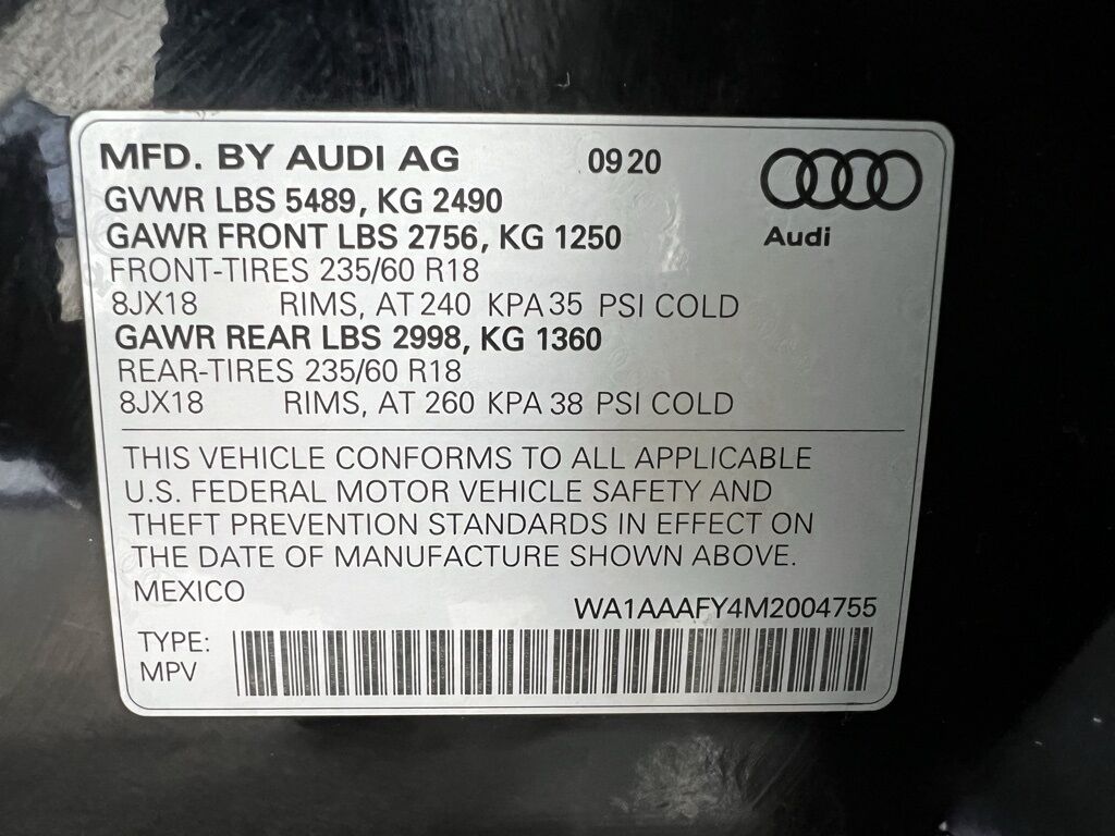 2021 Audi Q5 45 Premium Loveland CO