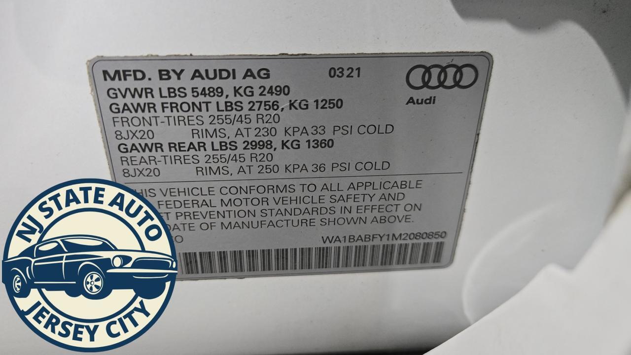 2021 Audi Q5 45 Premium Plus Jersey City NJ