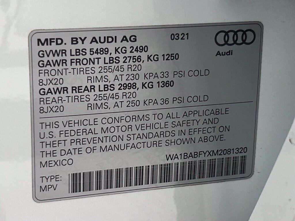 2021 Audi Q5 45 Premium Plus Portland OR