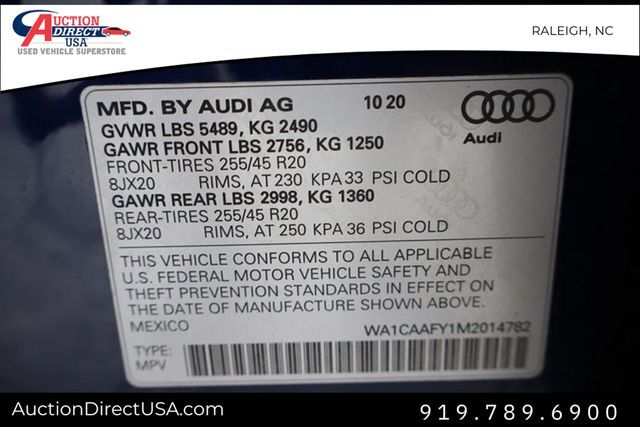 2021 Audi Q5 45 Prestige Raleigh NC
