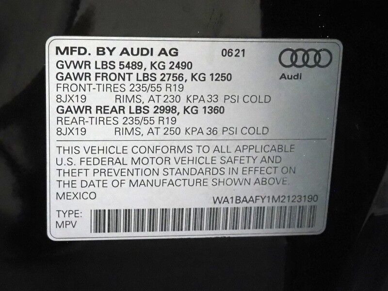 2021 Audi Q5 Premium Plus 45 TFSI Quattro *VIRTUAL COCKPIT, ADAPTIVE CRUISE, SAFETY ALERTS, 360 VIEW CAMERAS, COLOR TOUCHSCREEN, PANORAMA MOONROOF, LEATHER, HEATED SEATS/STEERING, POWER LIFTGATE, ADVANCED KEY, WIRELESS CHARGING, APPLE CARPLAY Round Rock TX