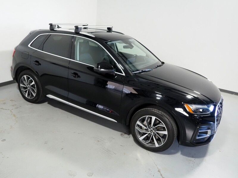 2021 Audi Q5 Premium Plus 45 TFSI Quattro *VIRTUAL COCKPIT, ADAPTIVE CRUISE, SAFETY ALERTS, 360 VIEW CAMERAS, COLOR TOUCHSCREEN, PANORAMA MOONROOF, LEATHER, HEATED SEATS/STEERING, POWER LIFTGATE, ADVANCED KEY, WIRELESS CHARGING, APPLE CARPLAY Round Rock TX