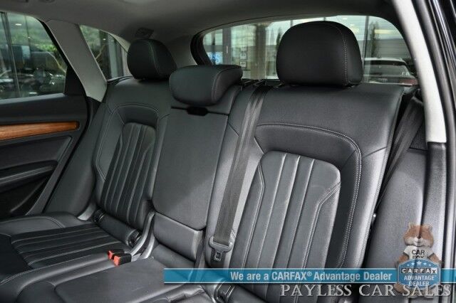 2021 Audi Q5 Premium Plus / AWD / Power & Heated Leather Seats / Heated Steering Wheel / Panoramic Sunroof / Adaptive Cruise / Lane Depart & Blind Spot Alert / 360 Camera / Apple CarPlay & Android Auto / USB Input / 28 MPG Anchorage AK