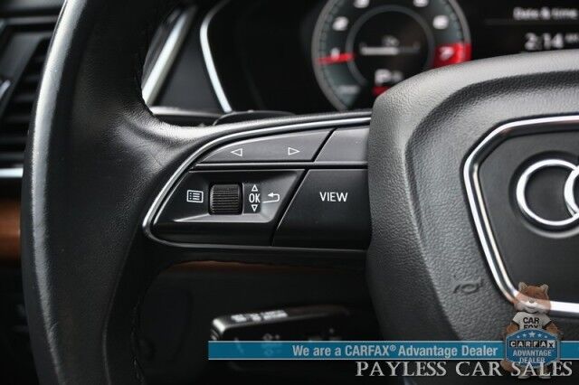 2021 Audi Q5 Premium Plus / AWD / Power & Heated Leather Seats / Heated Steering Wheel / Panoramic Sunroof / Adaptive Cruise / Lane Depart & Blind Spot Alert / 360 Camera / Apple CarPlay & Android Auto / USB Input / 28 MPG Anchorage AK