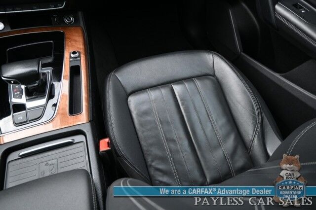 2021 Audi Q5 Premium Plus / AWD / Power & Heated Leather Seats / Heated Steering Wheel / Panoramic Sunroof / Adaptive Cruise / Lane Depart & Blind Spot Alert / 360 Camera / Apple CarPlay & Android Auto / USB Input / 28 MPG Anchorage AK