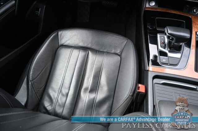 2021 Audi Q5 Premium Plus / AWD / Power & Heated Leather Seats / Heated Steering Wheel / Panoramic Sunroof / Adaptive Cruise / Lane Depart & Blind Spot Alert / 360 Camera / Apple CarPlay & Android Auto / USB Input / 28 MPG Anchorage AK