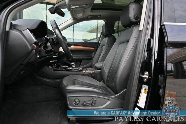 2021 Audi Q5 Premium Plus / AWD / Power & Heated Leather Seats / Heated Steering Wheel / Panoramic Sunroof / Adaptive Cruise / Lane Depart & Blind Spot Alert / 360 Camera / Apple CarPlay & Android Auto / USB Input / 28 MPG Anchorage AK