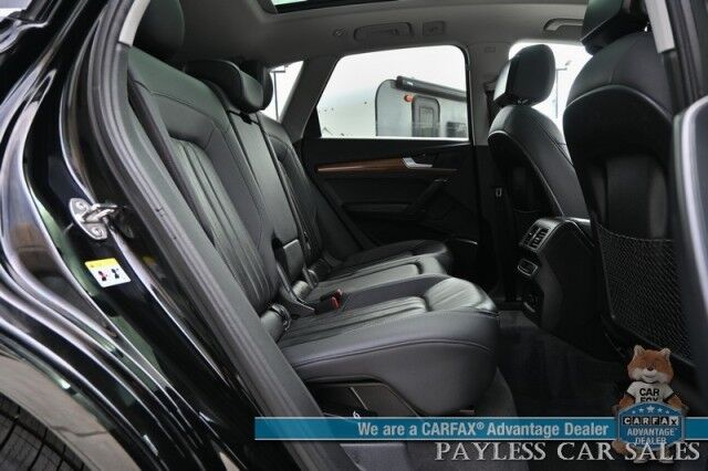 2021 Audi Q5 Premium Plus / AWD / Power & Heated Leather Seats / Heated Steering Wheel / Panoramic Sunroof / Adaptive Cruise / Lane Depart & Blind Spot Alert / 360 Camera / Apple CarPlay & Android Auto / USB Input / 28 MPG Anchorage AK