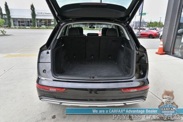 2021 Audi Q5 Premium Plus / AWD / Power & Heated Leather Seats / Heated Steering Wheel / Panoramic Sunroof / Adaptive Cruise / Lane Depart & Blind Spot Alert / 360 Camera / Apple CarPlay & Android Auto / USB Input / 28 MPG Anchorage AK