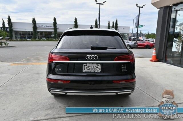 2021 Audi Q5 Premium Plus / AWD / Power & Heated Leather Seats / Heated Steering Wheel / Panoramic Sunroof / Adaptive Cruise / Lane Depart & Blind Spot Alert / 360 Camera / Apple CarPlay & Android Auto / USB Input / 28 MPG Anchorage AK