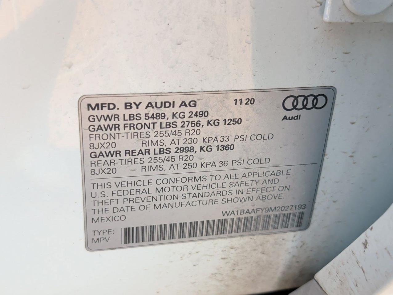 2021 Audi Q5 Premium Plus San Juan TX