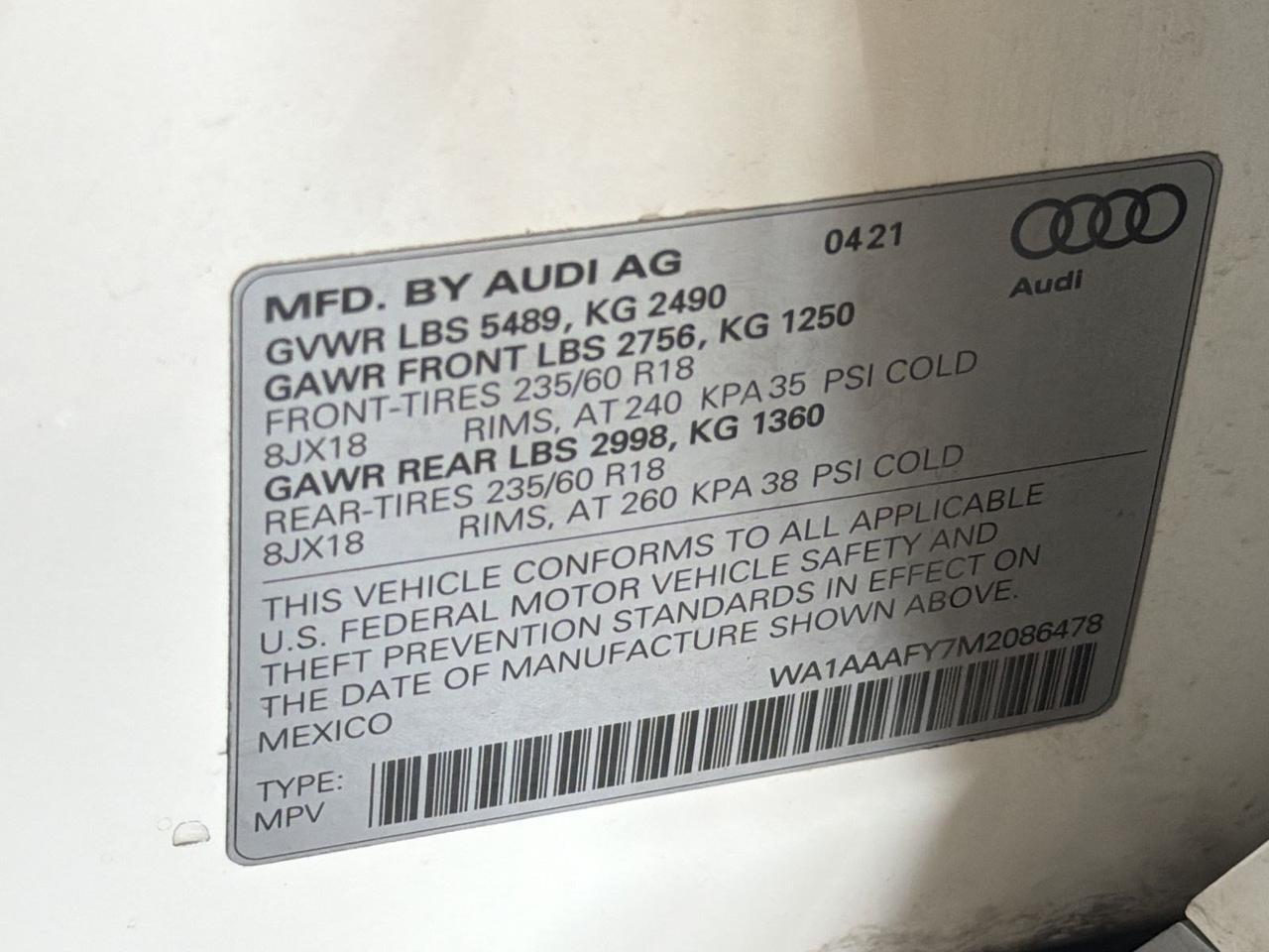2021 Audi Q5 Premium San Antonio TX