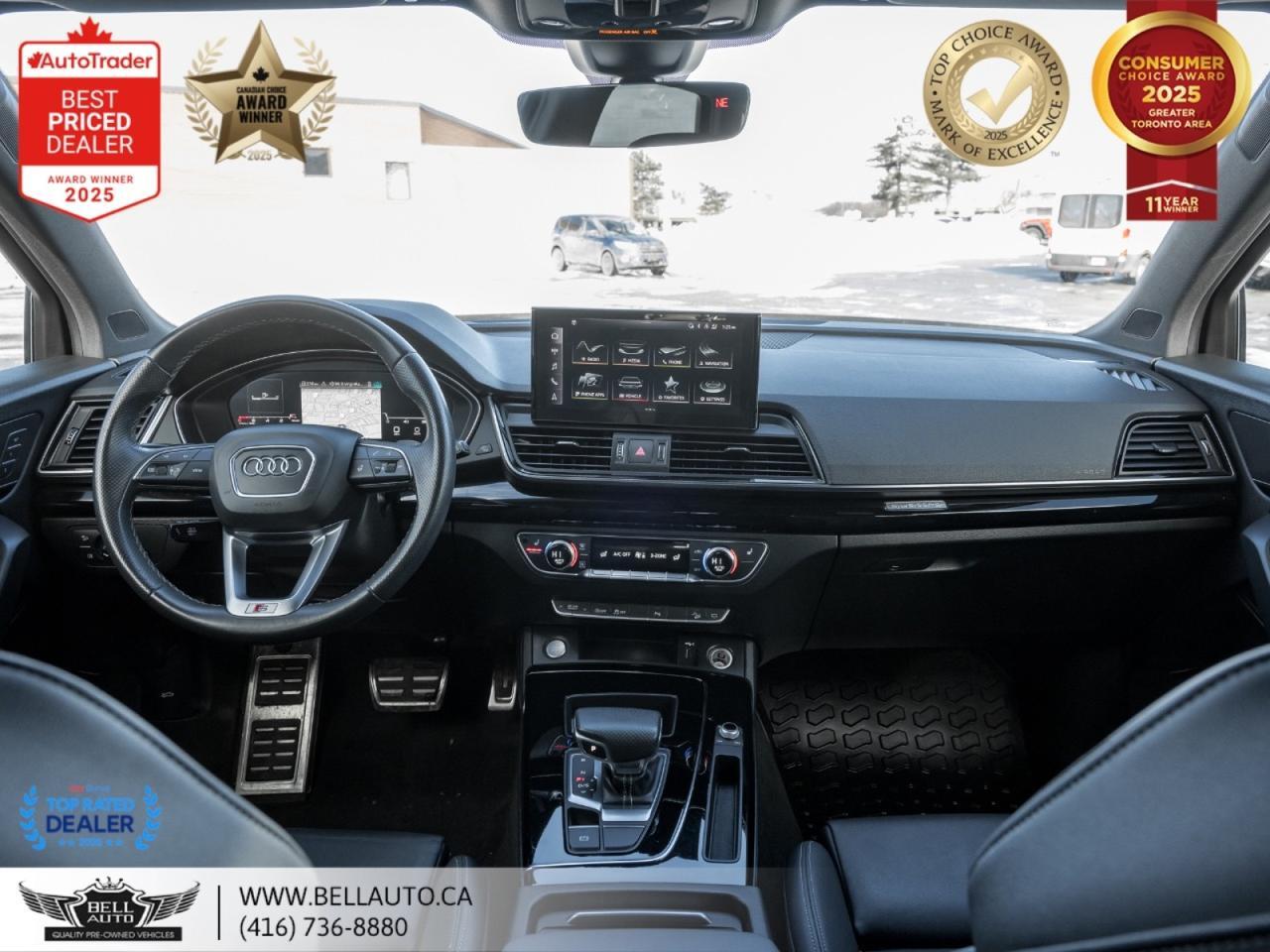 2021 Audi Q5 Technik | S-LINE | BLK PKG | NAVI | 360CAM | PANO | B&O | NOACCIDENT Toronto ON