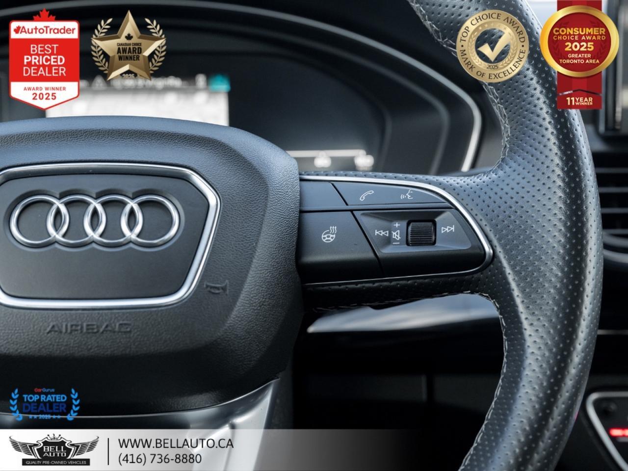 2021 Audi Q5 Technik | S-LINE | BLK PKG | NAVI | 360CAM | PANO | B&O | NOACCIDENT Toronto ON