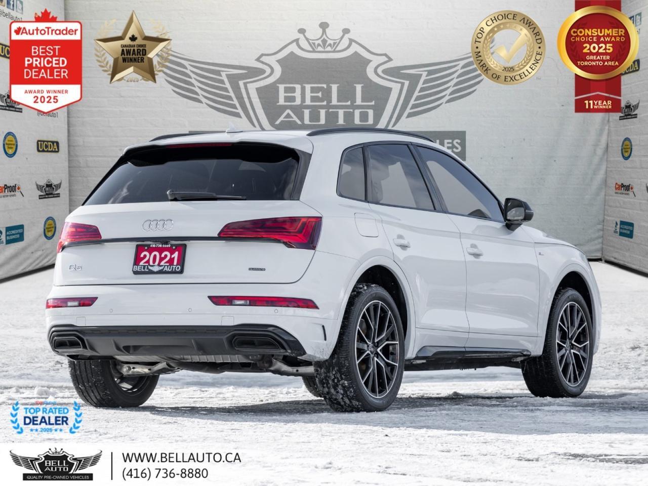 2021 Audi Q5 Technik | S-LINE | BLK PKG | NAVI | 360CAM | PANO | B&O | NOACCIDENT Toronto ON