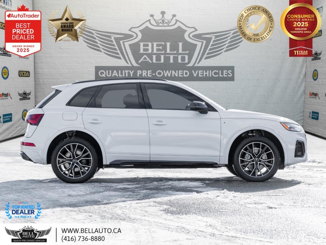 2021 Audi Q5 Technik | S-LINE | BLK PKG | NAVI | 360CAM | PANO | B&O | NOACCIDENT Toronto ON