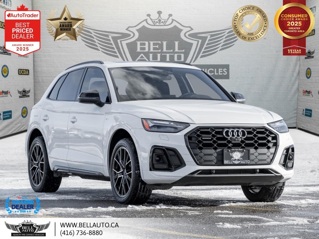 2021 Audi Q5 Technik | S-LINE | BLK PKG | NAVI | 360CAM | PANO | B&O | NOACCIDENT