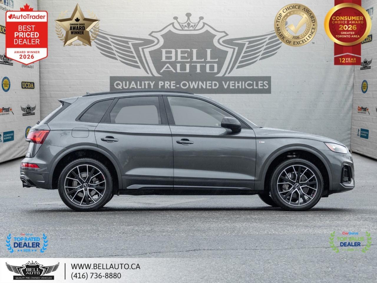 2021 Audi Q5 Technik | S-LINE | BLKOPTIC | NAVI | 360CAM | PANO | B&O | NOACCIDENT Toronto ON