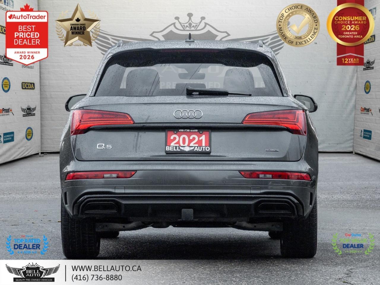 2021 Audi Q5 Technik | S-LINE | BLKOPTIC | NAVI | 360CAM | PANO | B&O | NOACCIDENT Toronto ON