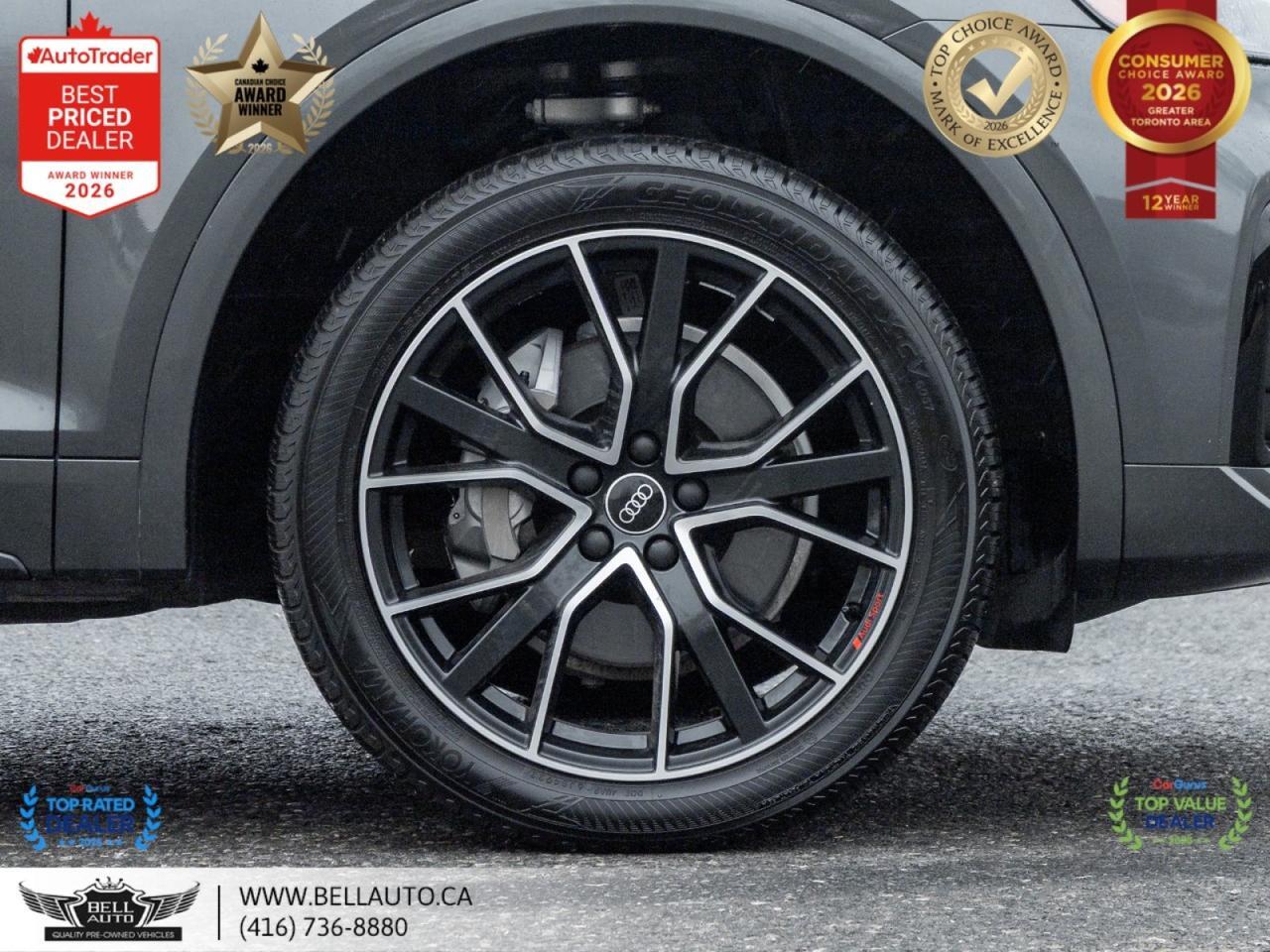 2021 Audi Q5 Technik | S-LINE | BLKOPTIC | NAVI | 360CAM | PANO | B&O | NOACCIDENT Toronto ON