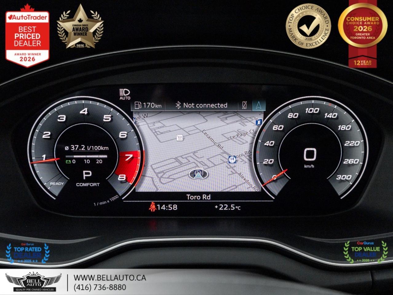 2021 Audi Q5 Technik | S-LINE | BLKOPTIC | NAVI | 360CAM | PANO | B&O | NOACCIDENT Toronto ON