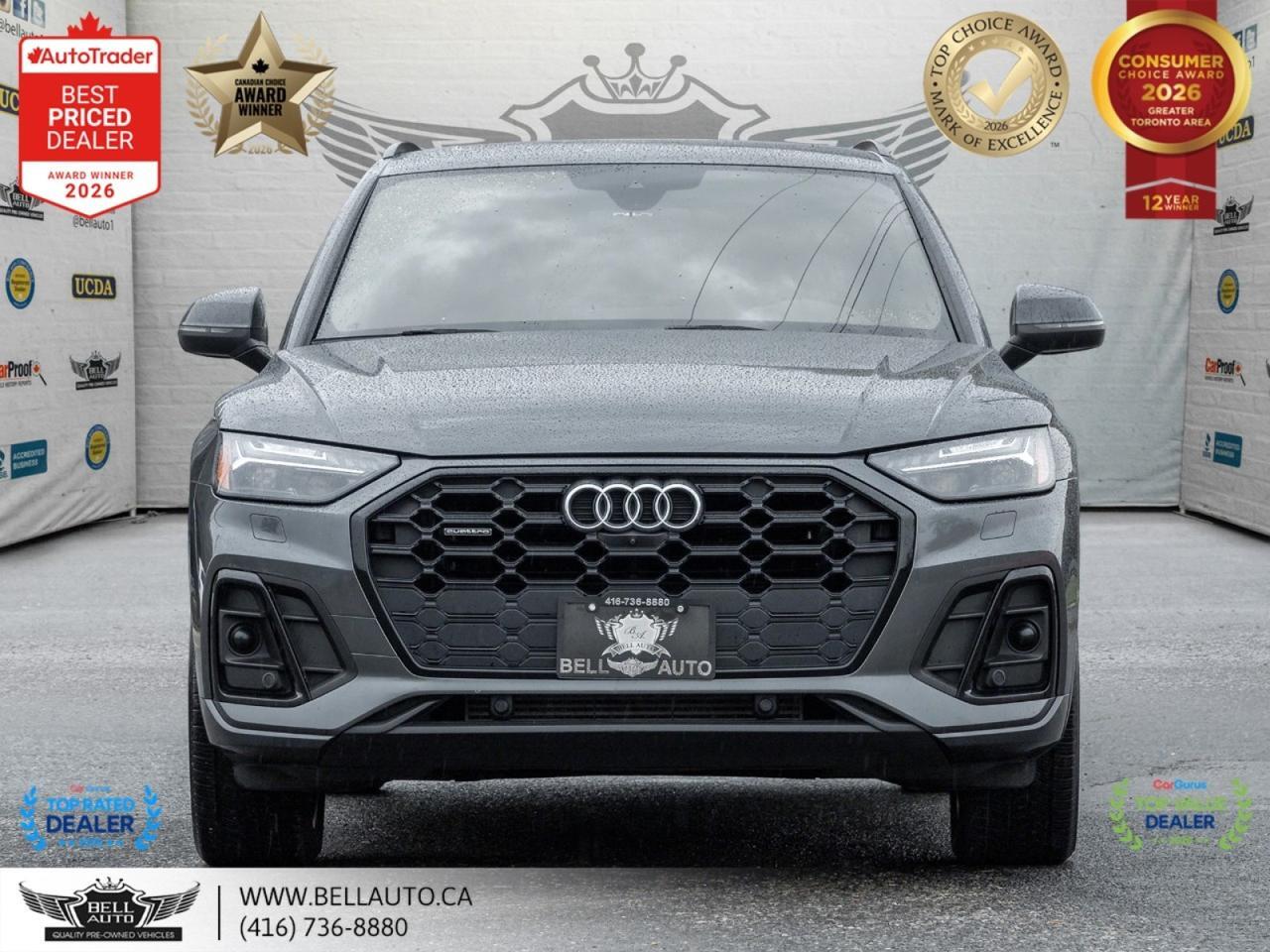 2021 Audi Q5 Technik | S-LINE | BLKOPTIC | NAVI | 360CAM | PANO | B&O | NOACCIDENT Toronto ON