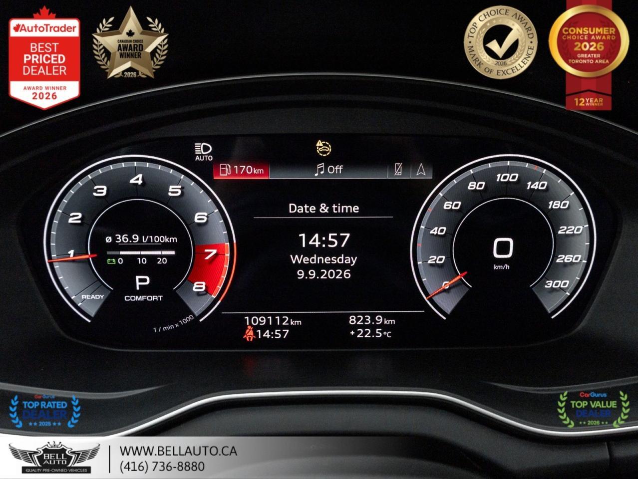 2021 Audi Q5 Technik | S-LINE | BLKOPTIC | NAVI | 360CAM | PANO | B&O | NOACCIDENT Toronto ON