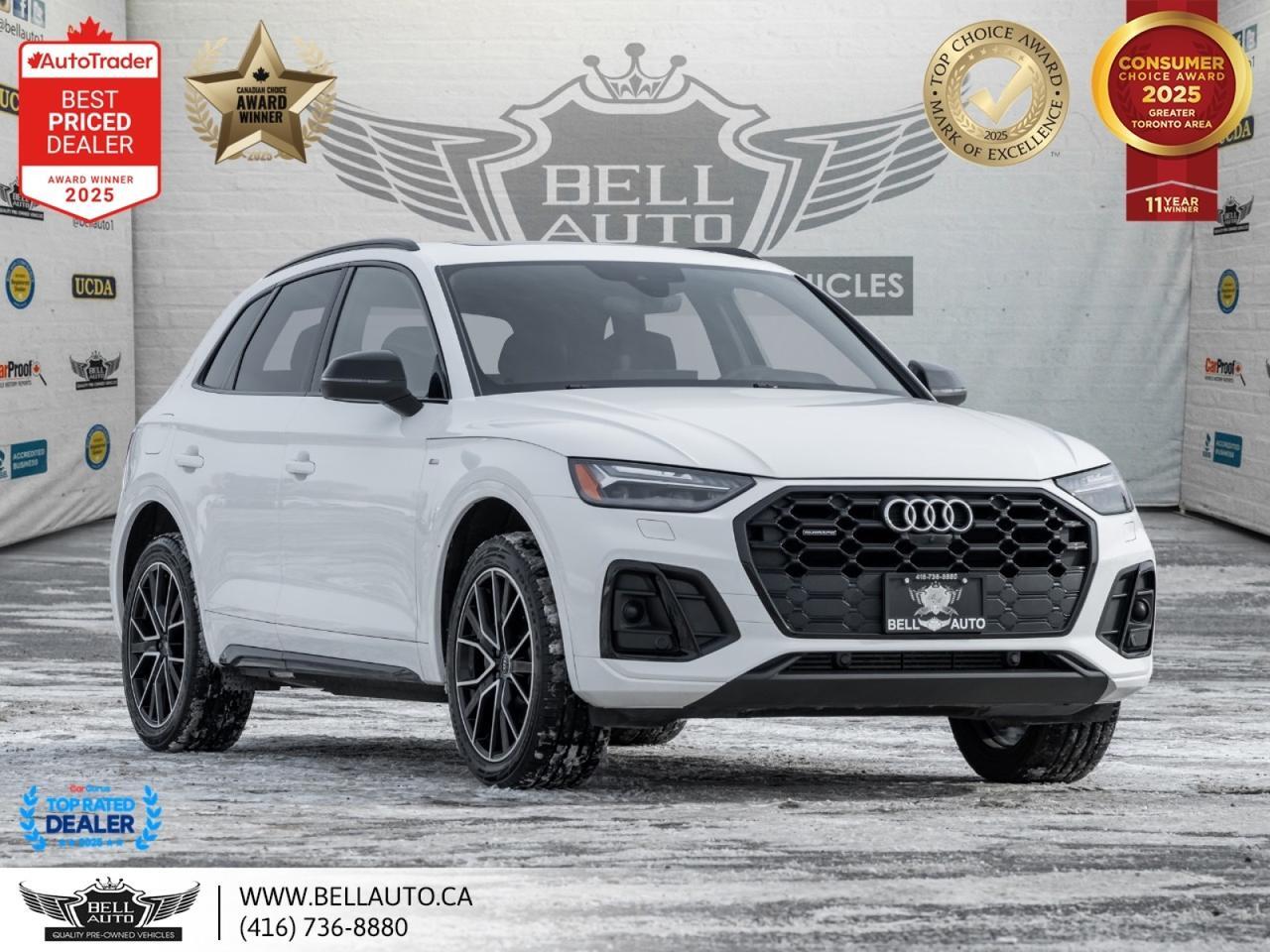 2021 Audi Q5 Technik S-LINE BLK PKG NAVI 360CAM PANO B&O NOACCIDENT
