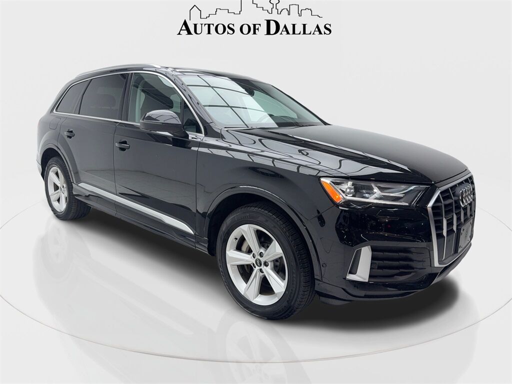 2021 Audi Q7 45 Premium NAV,CAM,PANO,HTD STS,BLIND SPOT,3RD ROW Plano TX