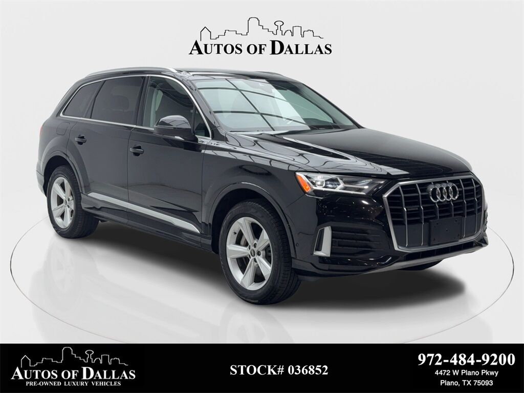 2021 Audi Q7 45 Premium NAV,CAM,PANO,HTD STS,BLIND SPOT,3RD ROW Plano TX